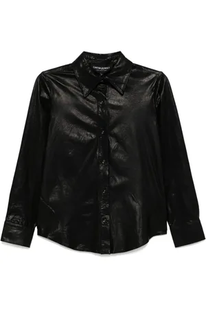 Cynthia Rowley Leather shirt