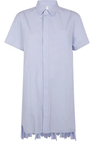 SACAI Striped mini dress