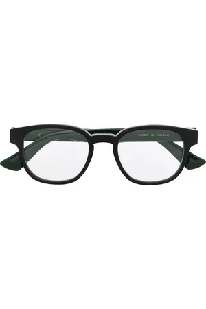 Gucci Square-frame logo-detail glasses
