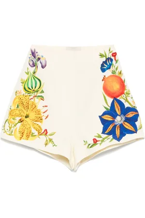ALÉMAIS Flores shorts