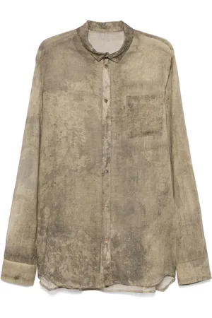 MASNADA Abstract-print shirt