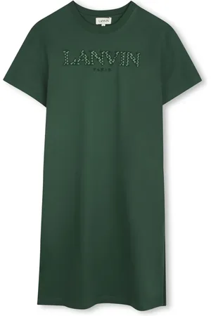 Lanvin Logo-patch dress