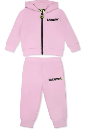BARROW Logo-print cotton tracksuit