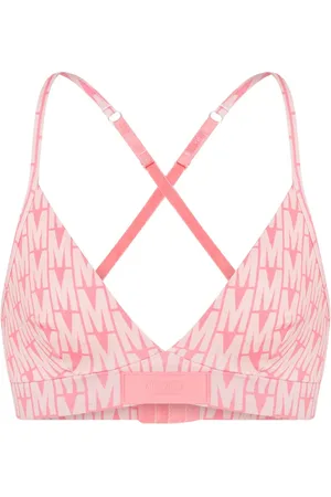 Moschino Monogram-print bra