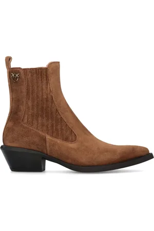 Pinko Suede cowboy boots