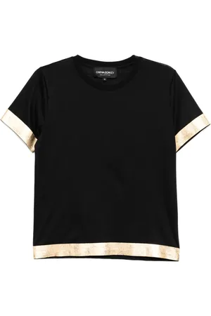 Cynthia Rowley Foil-hem T-shirt