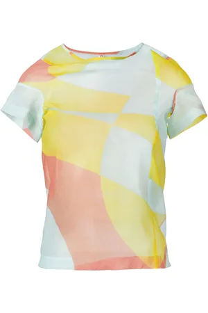 Comme des Garçons 1990s geometric-print sheer top