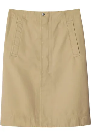 Burberry Poplin midi skirt