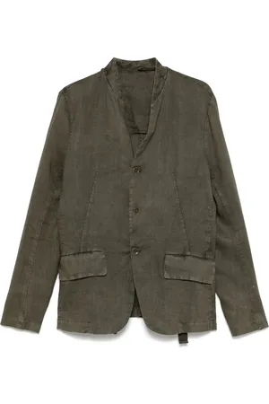 MASNADA Collarless blazer