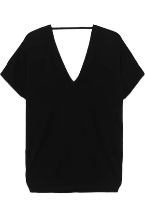 Plan C V-neck cotton top