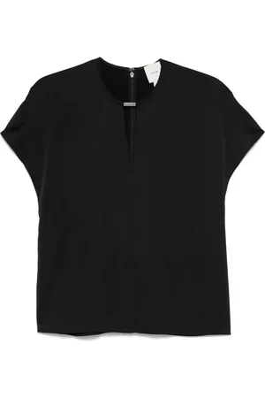 Calvin Klein Logo-plaque blouse