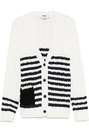 Msgm Striped cardigan
