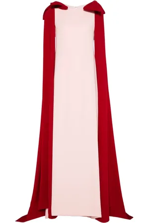 JEAN-LOUIS SABAJI Bow-detail A-Line abaya