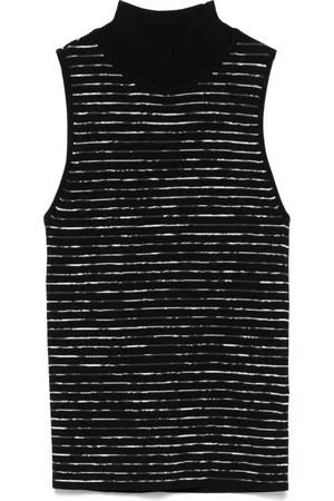 DKNY Ribbed-knit top