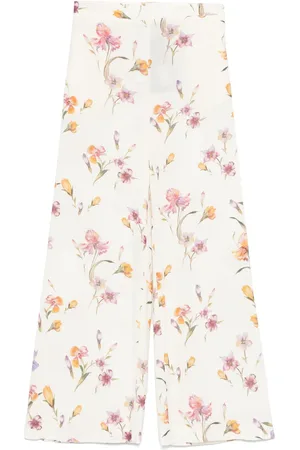 Twin-Set Floral-print trousers