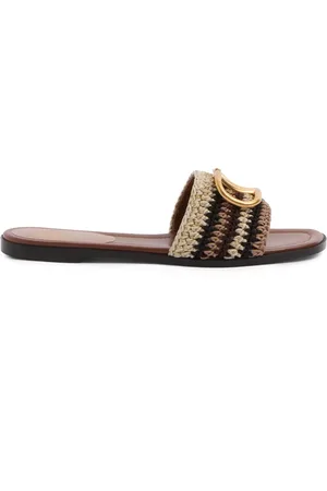 VALENTINO GARAVANI VLogo Signature embroidered sandals