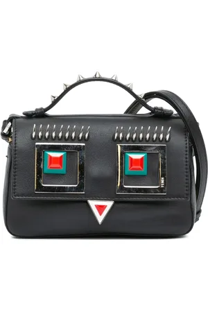 Fendi 2010-2024 Micro Hypnoteyes Double Baguette satchel