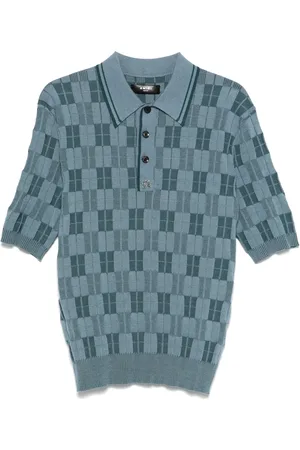 AMIRI Checked polo shirt