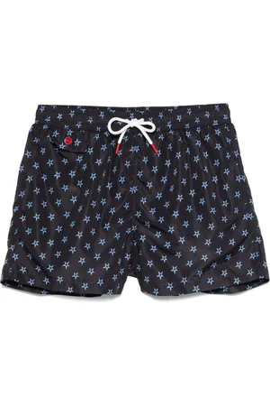 Kiton Star-print swim shorts