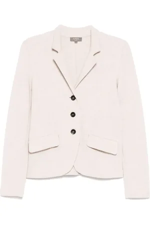 N.PEAL Wool Cashmere Utility blazer