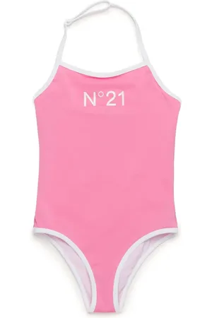 Nº21 Logo-print swimsuit