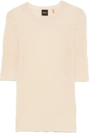 HUGO BOSS Fine-ribbed T-shirt