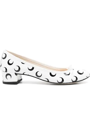 Marine Serre X Repetto 35mm Camille pumps