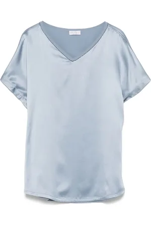 Brunello Cucinelli Satin blouse