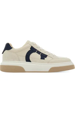Salvatore Ferragamo Gancini patch sneakers