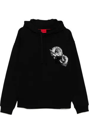 HUGO BOSS Logo-print hoodie