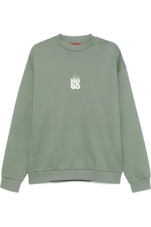 HUGO BOSS Smoke-logo sweatshirt