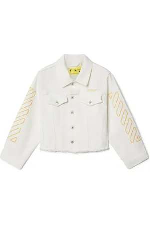 OFF-WHITE Bookish Diag denim jacket