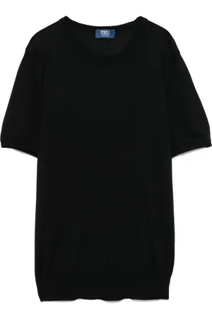 FEDELI Fine-knit T-shirt
