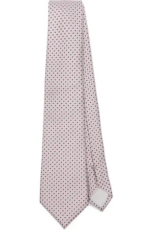 Giorgio Armani Patterned-jacquard silk tie