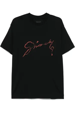 Givenchy Snake-print cotton T-shirt