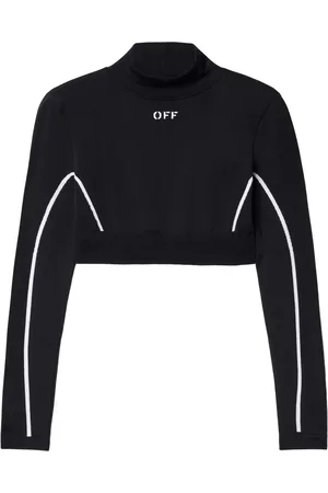 OFF-WHITE Off Stamp crop top