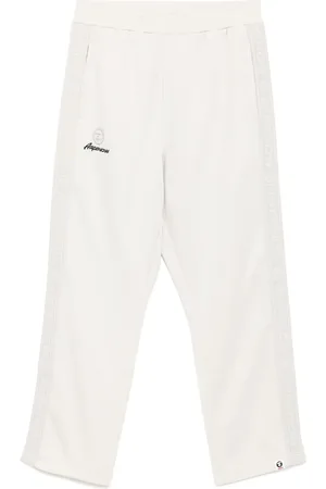 A Bathing Ape Moonface-logo track pants