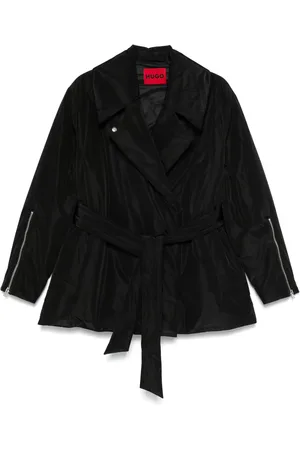 HUGO BOSS Belted puffer jacket