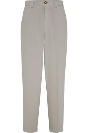 Brunello Cucinelli Creased straight trousers