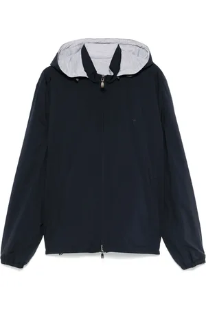 corneliani Reversible hooded jacket