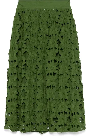 Farm Rio Richilieu midi skirt