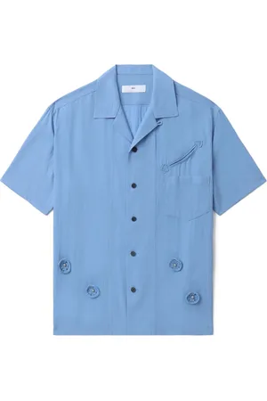 TOGA PULLA Floral-appliqué shirt