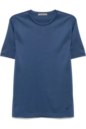 corneliani Embroidered-logo T-shirt
