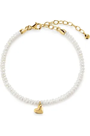 Monica Vinader Mini pearl heart bracelet