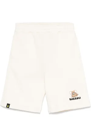 BARROW Logo-print shorts