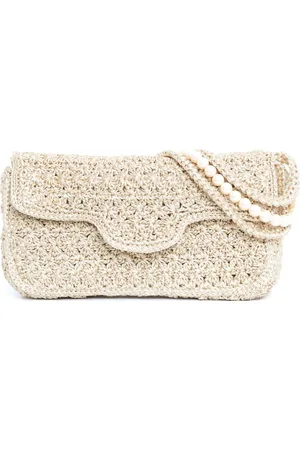 Sarah Chofakian Garrot Crochet shoulder bag