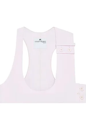 Courrèges Racerback crop top