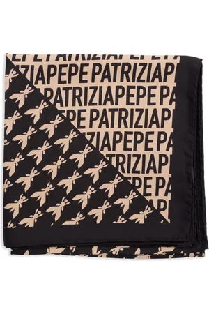 Patrizia Pepe Logo-print scarf