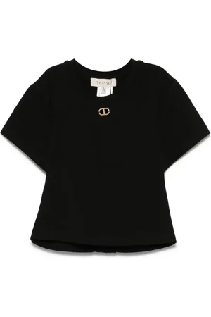 Twin-Set Oval T-plaque T-shirt