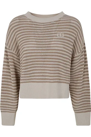 Twin-Set Logo striped jumper